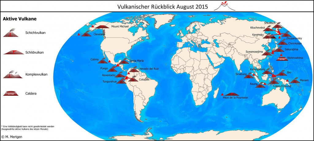 Vulkanischer  Rückblick August 2015